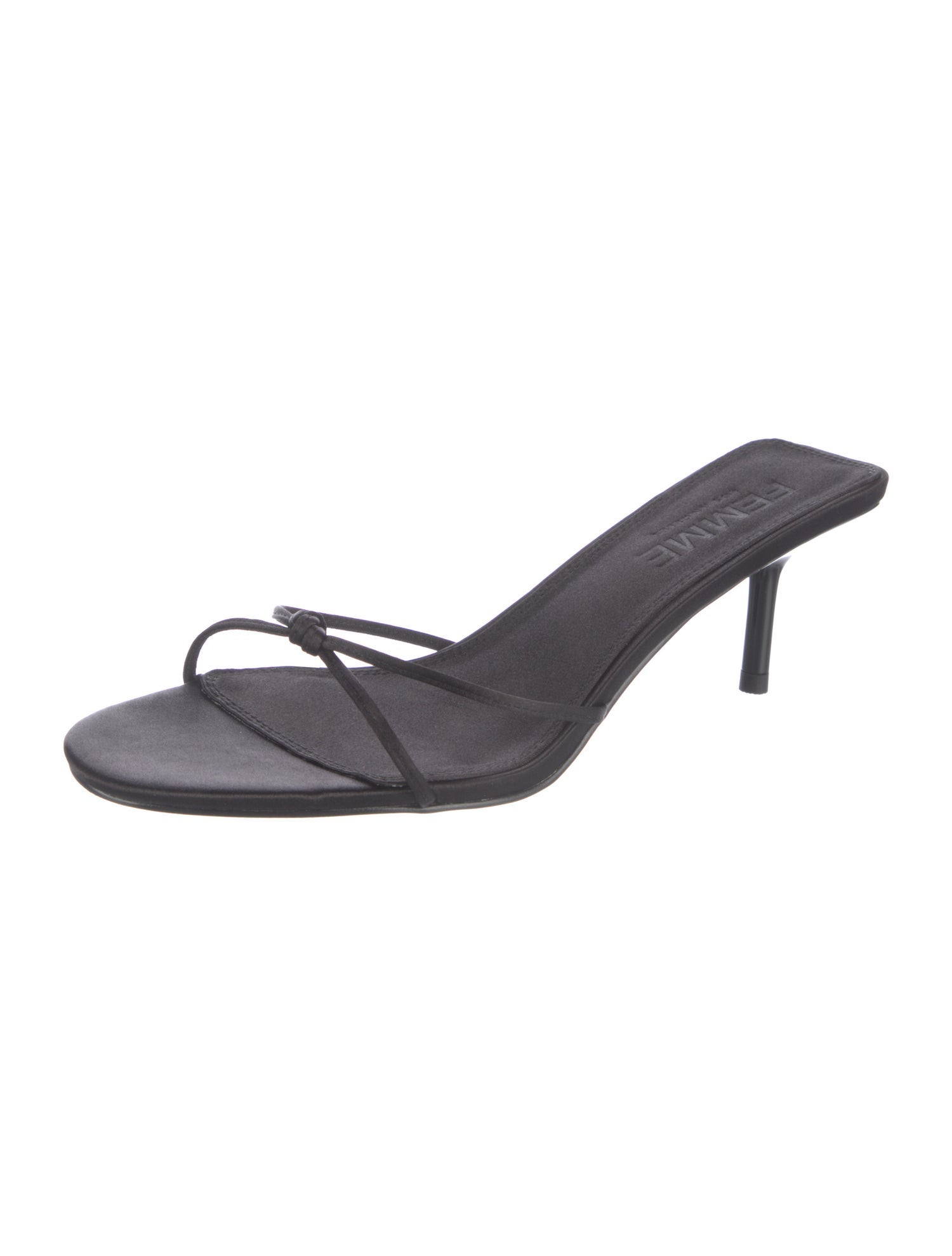 Femme LA Satin Slides