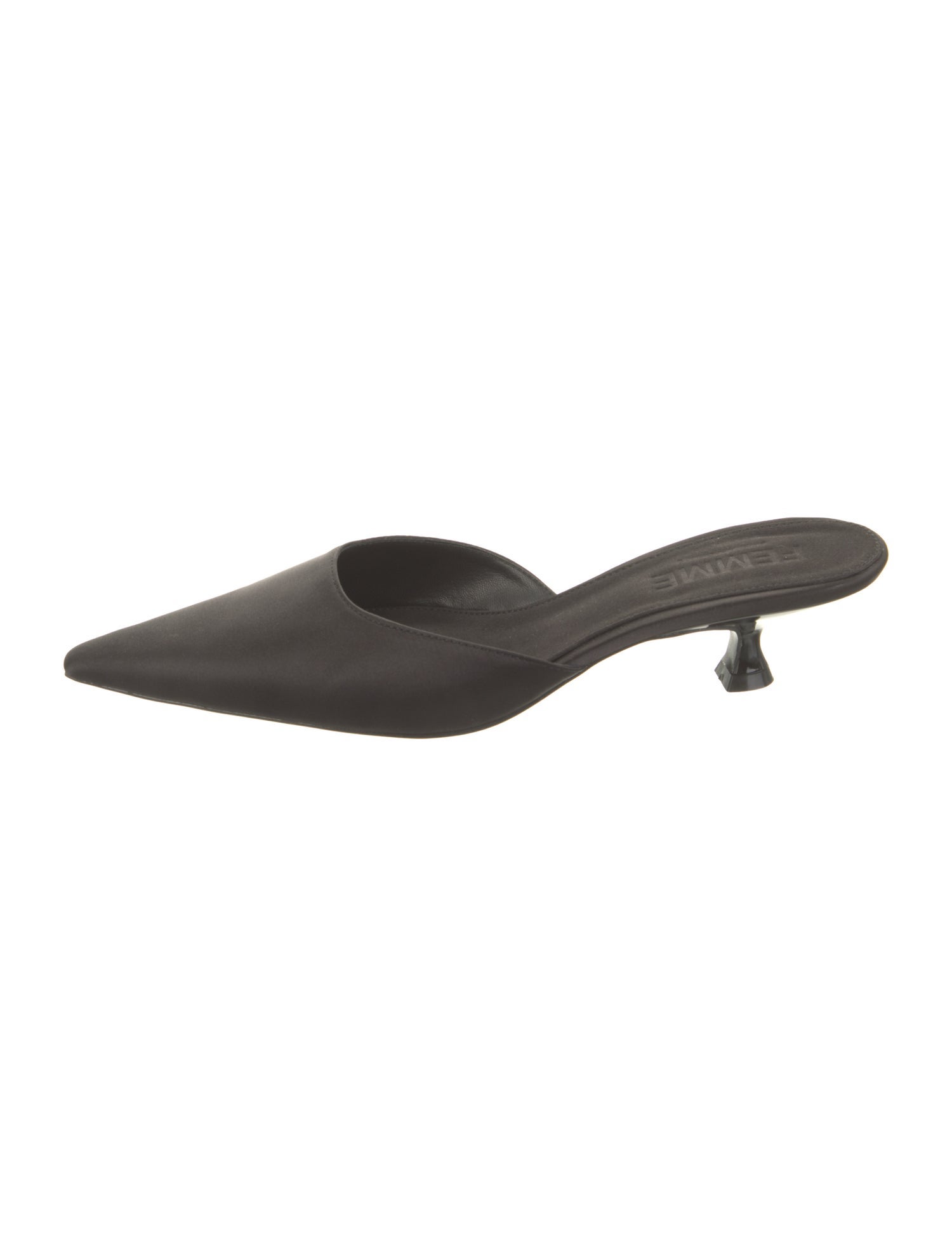 Femme LA Satin Mules