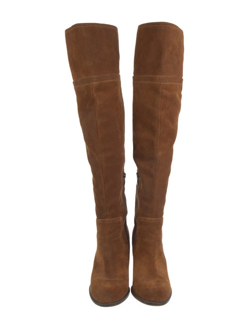 Franco Sarto Suede Tassel Accents Boots