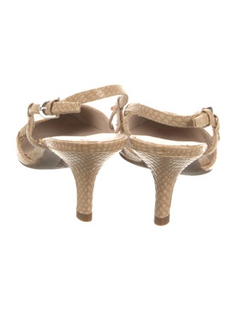 Franco Sarto Leather Slingback Pumps