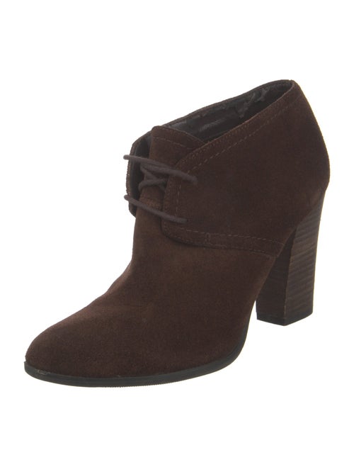 Franco Sarto Suede Lace-Up Boots