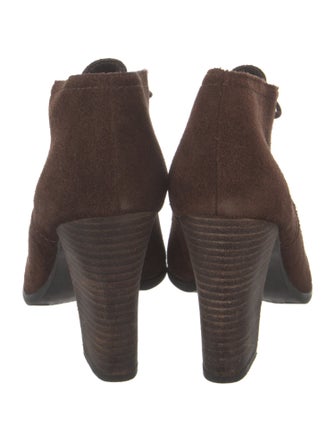 Franco Sarto Suede Lace-Up Boots