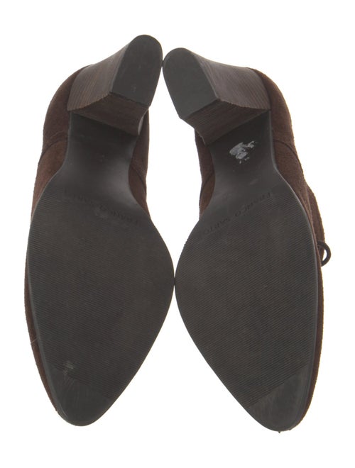Franco Sarto Suede Lace-Up Boots