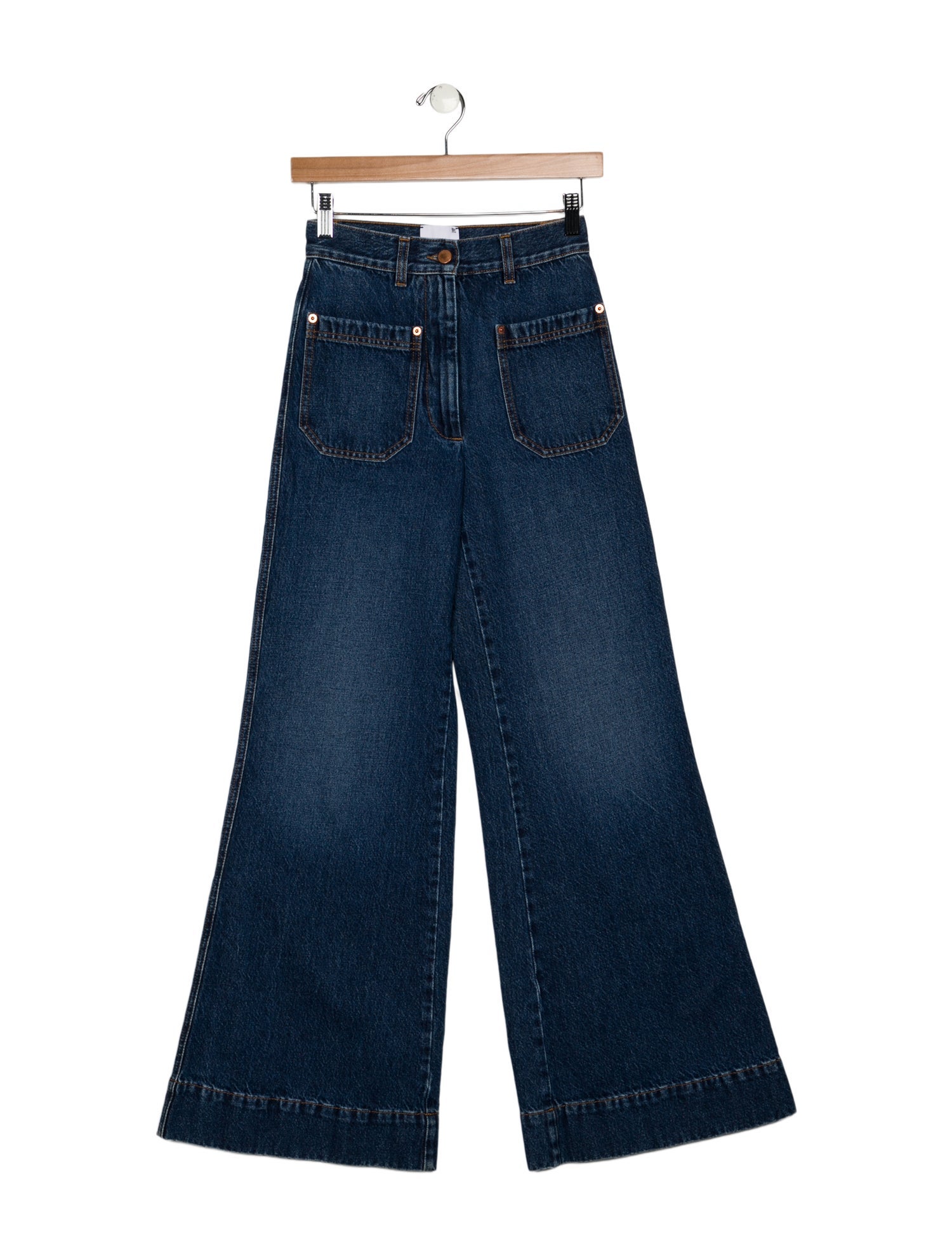 G. Label High-Rise Wide Leg Jeans