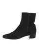 Galo Suede Whipstitch Trim Boots