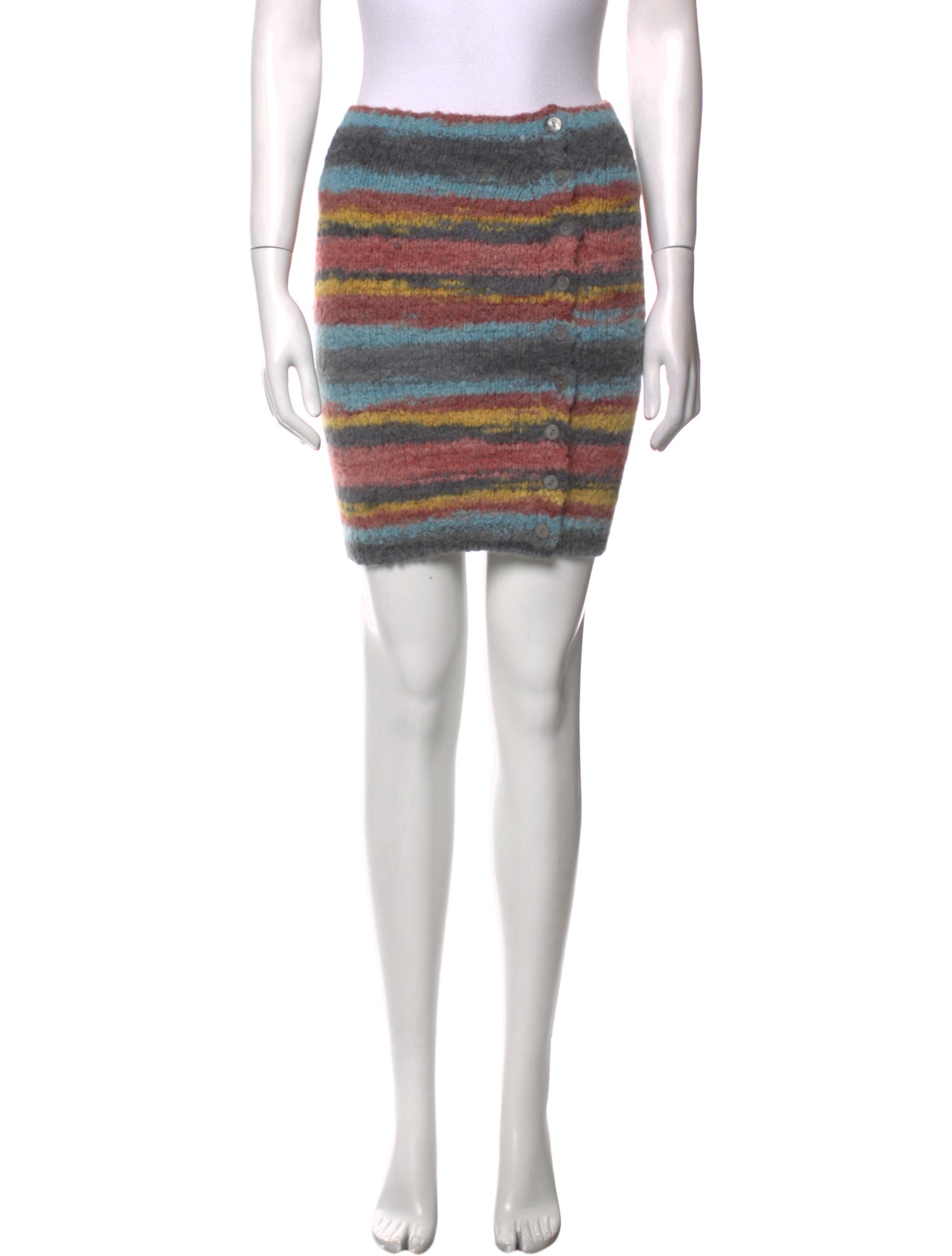 Gimaguas Striped Mini Skirt