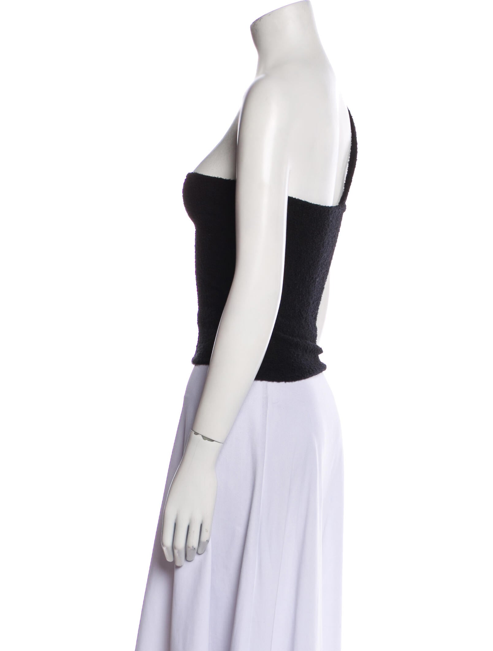 Gimaguas One-Shoulder Sleeveless Crop Top