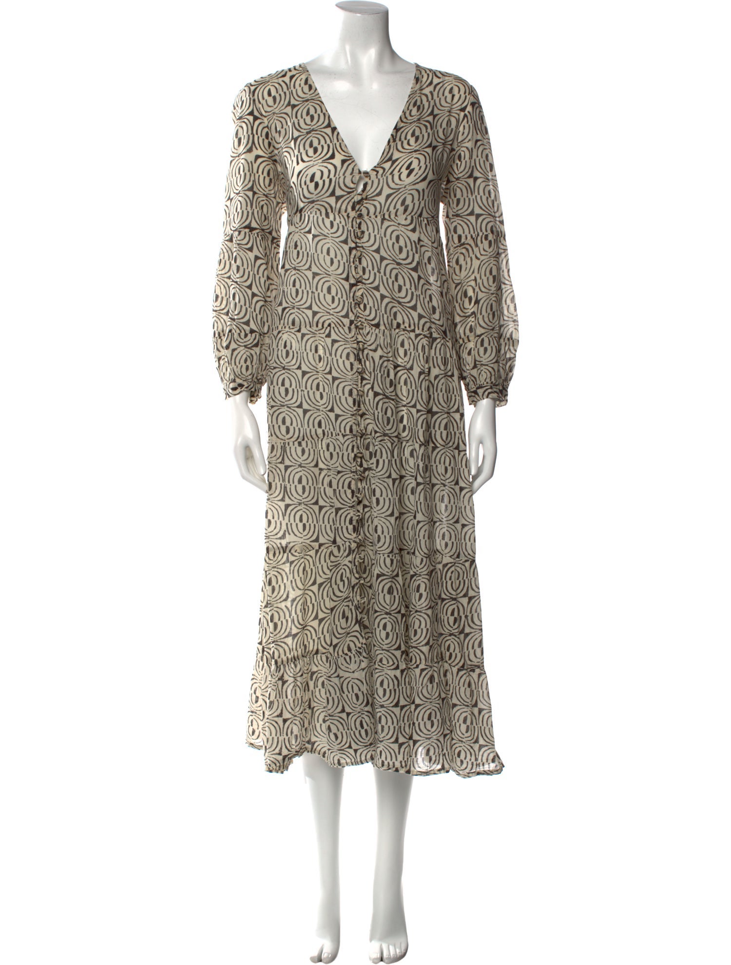 Gimaguas Printed Long Dress