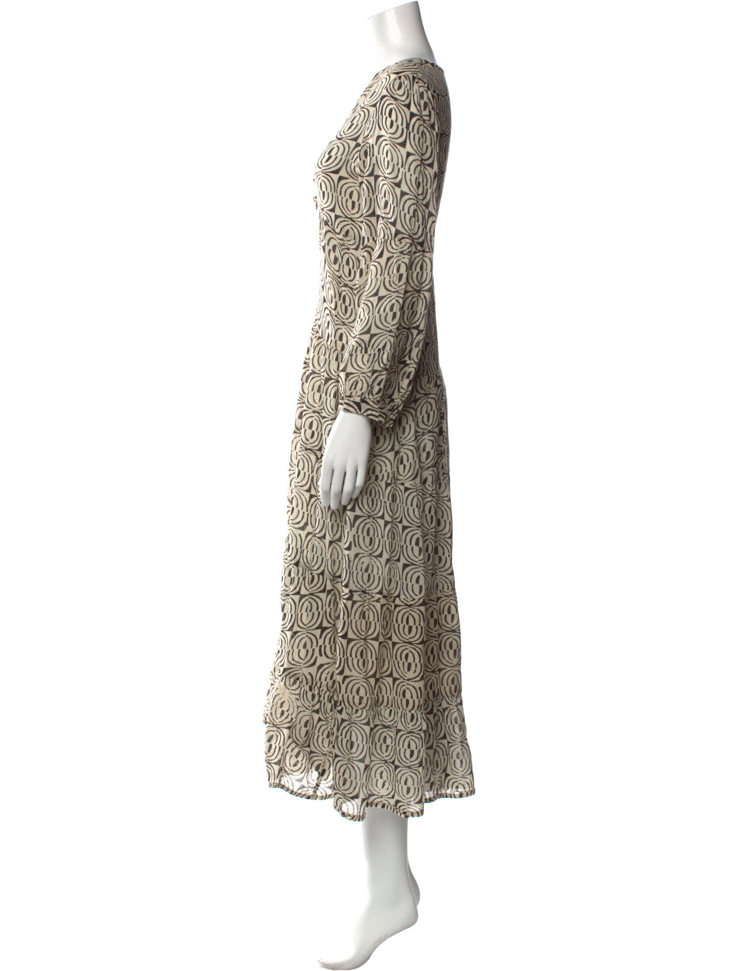 Gimaguas Printed Long Dress