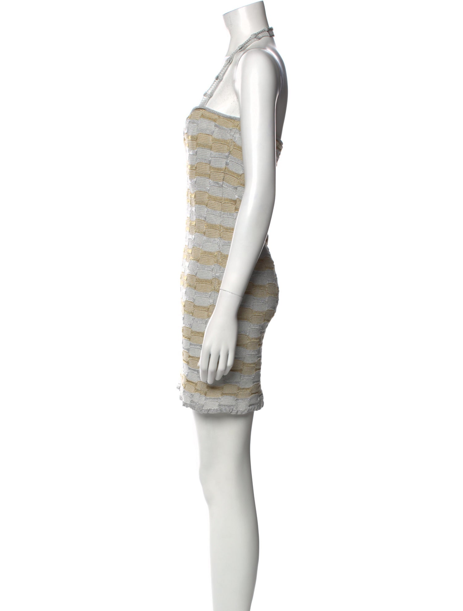 Gimaguas Striped Mini Dress