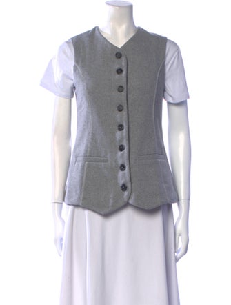 Gimaguas V-Neck Short Sleeve Button-Up Top