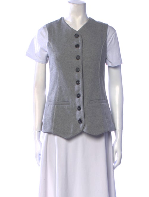 Gimaguas V-Neck Short Sleeve Button-Up Top