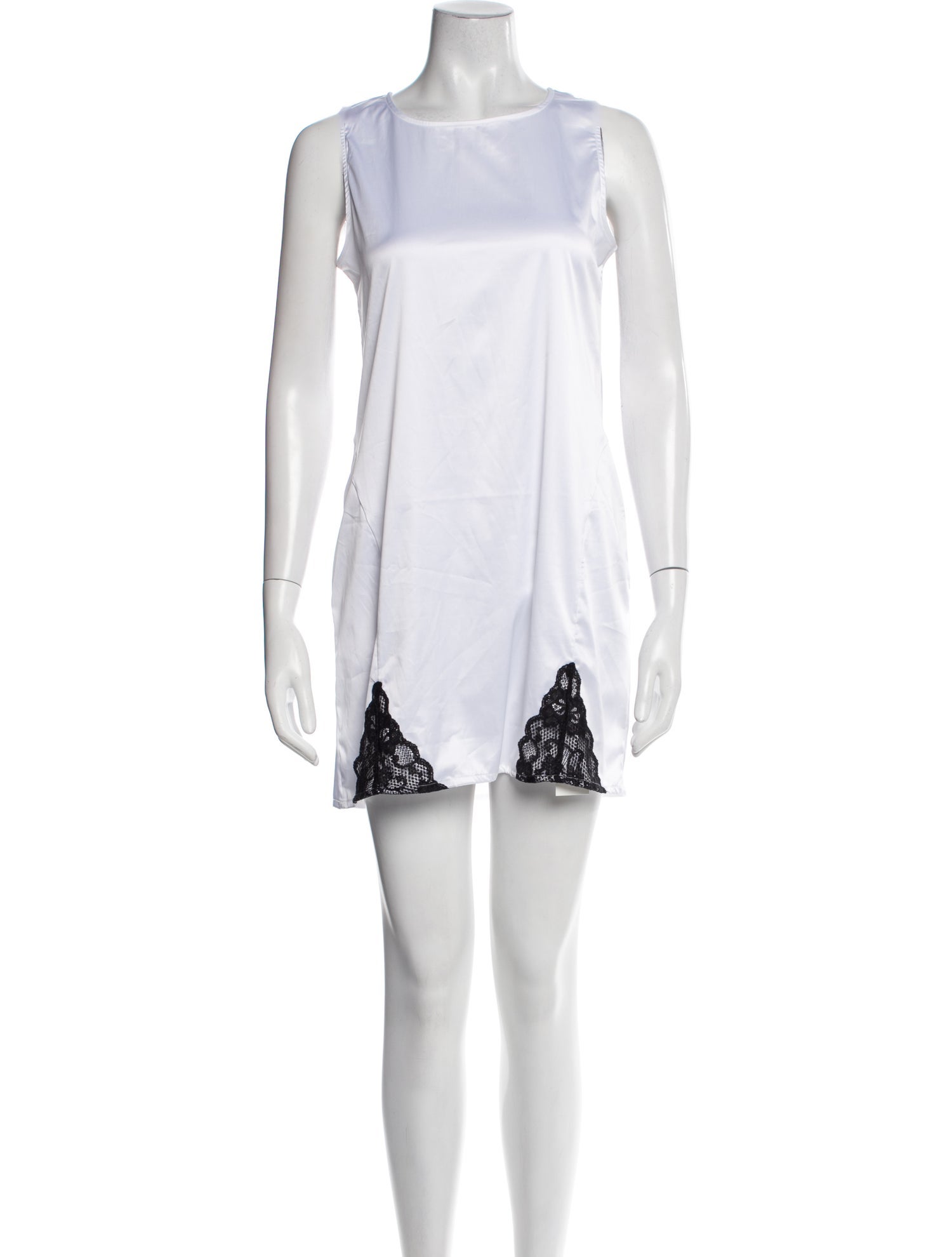 Gimaguas Bateau Neckline Mini Dress