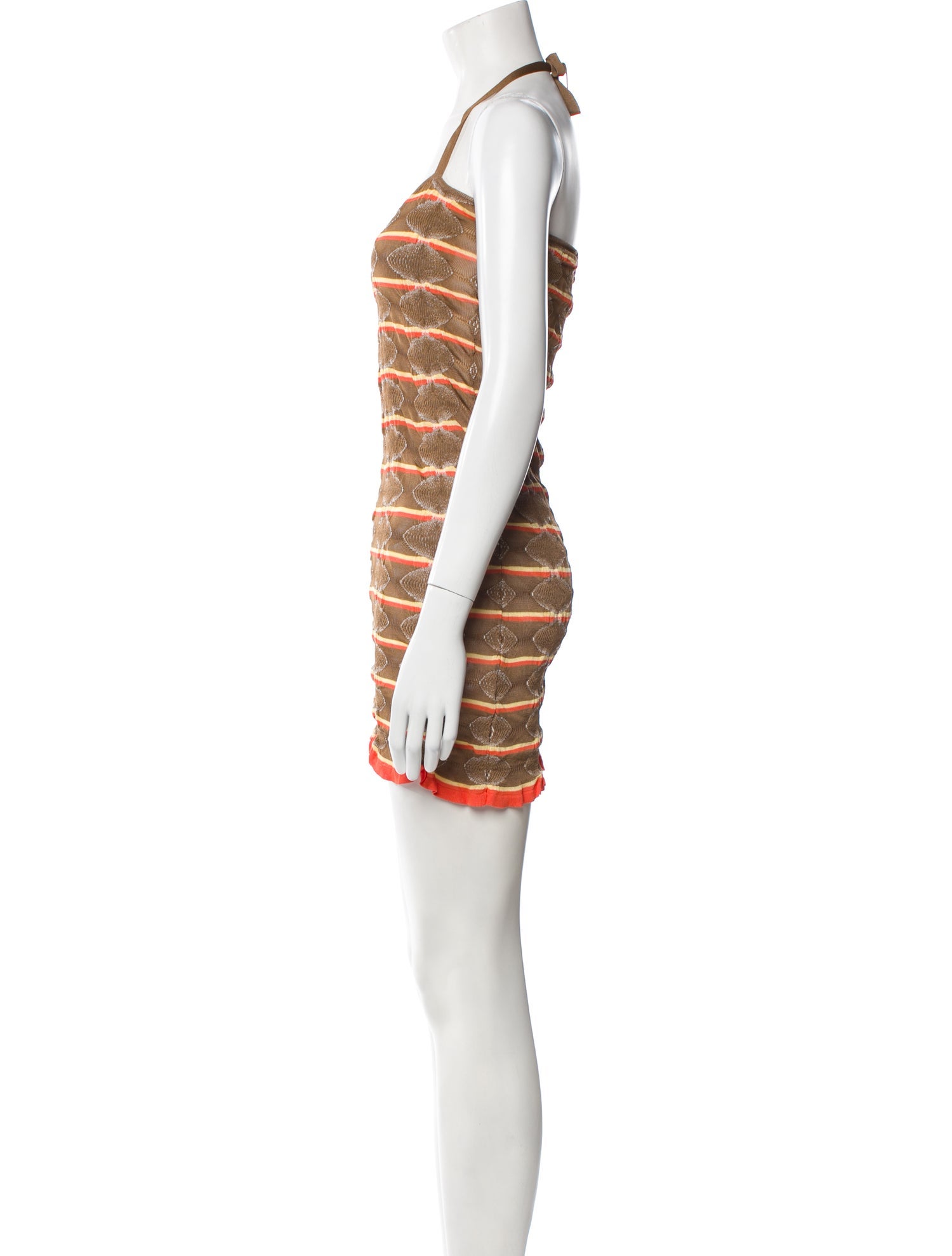 Gimaguas Striped Mini Dress