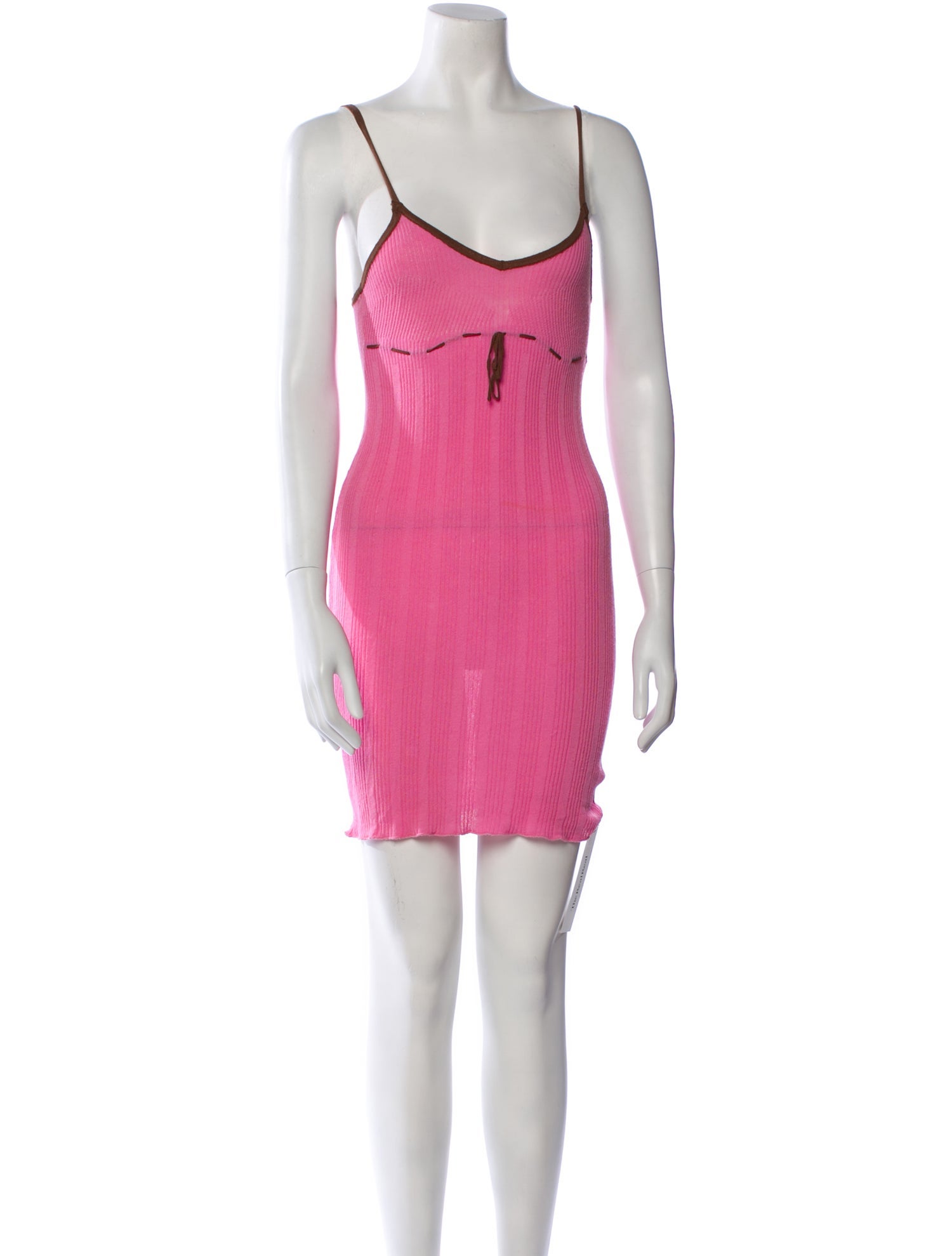 Gimaguas Scoop Neck Mini Dress