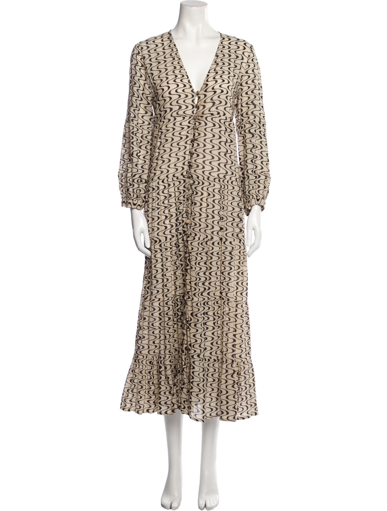 Gimaguas Animal Print Long Dress