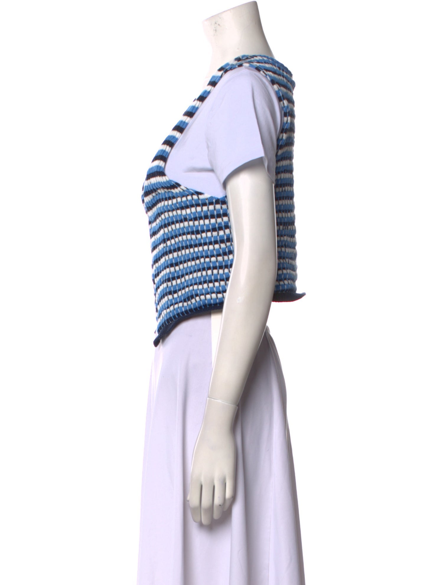 Gimaguas Striped Scoop Neck Sweater