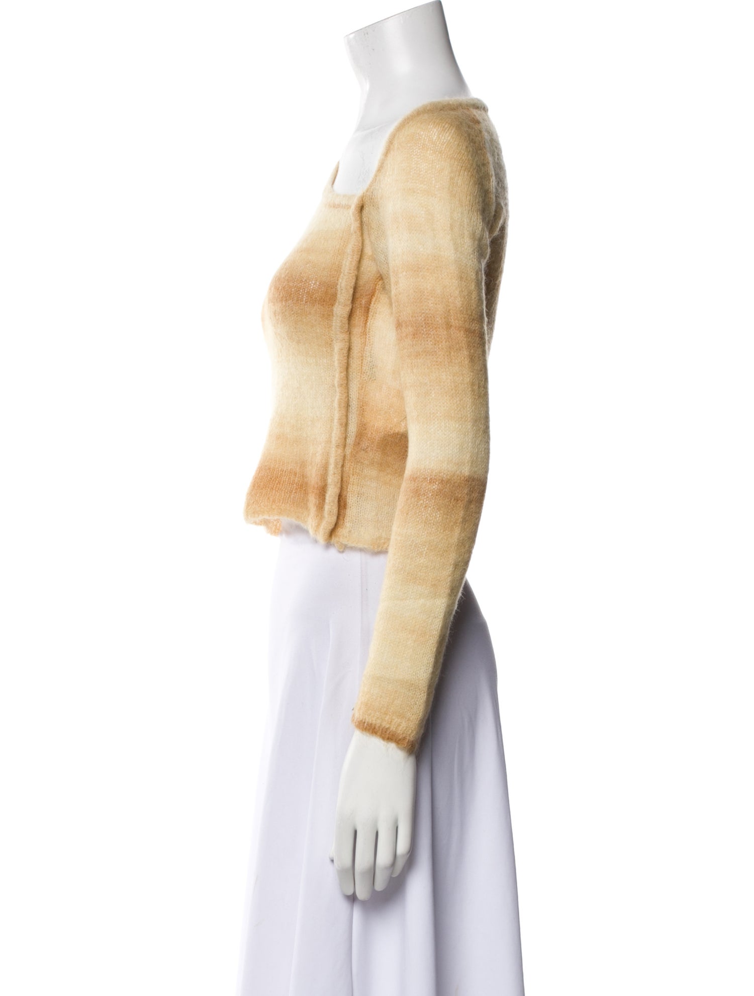 Gimaguas Striped Asymmetrical Sweater