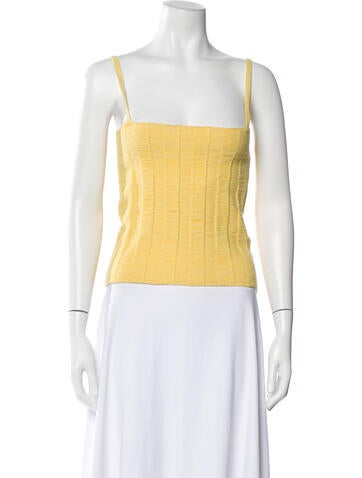 Gimaguas Knitwear Square Neckline Sweater L