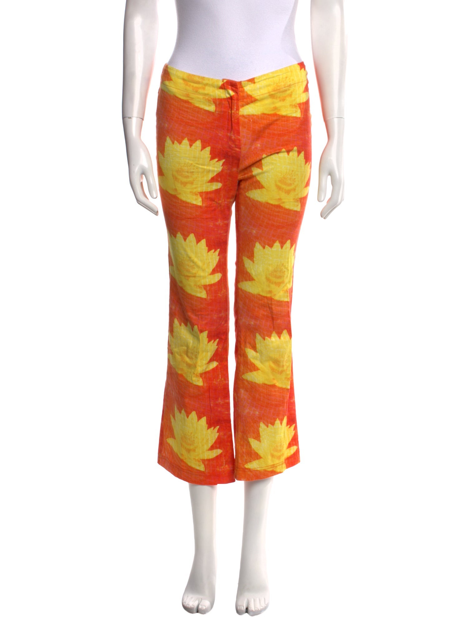 Gimaguas Floral Print Wide Leg Pants