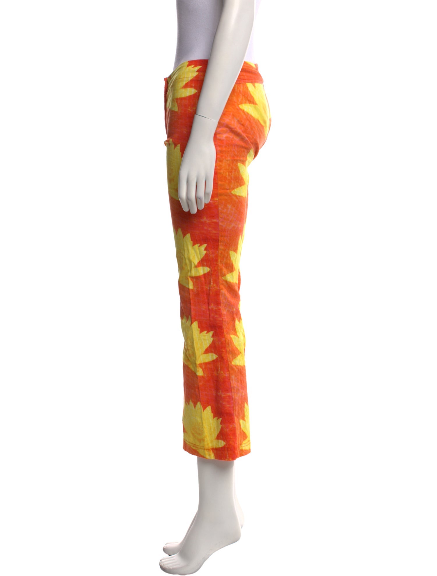 Gimaguas Floral Print Wide Leg Pants