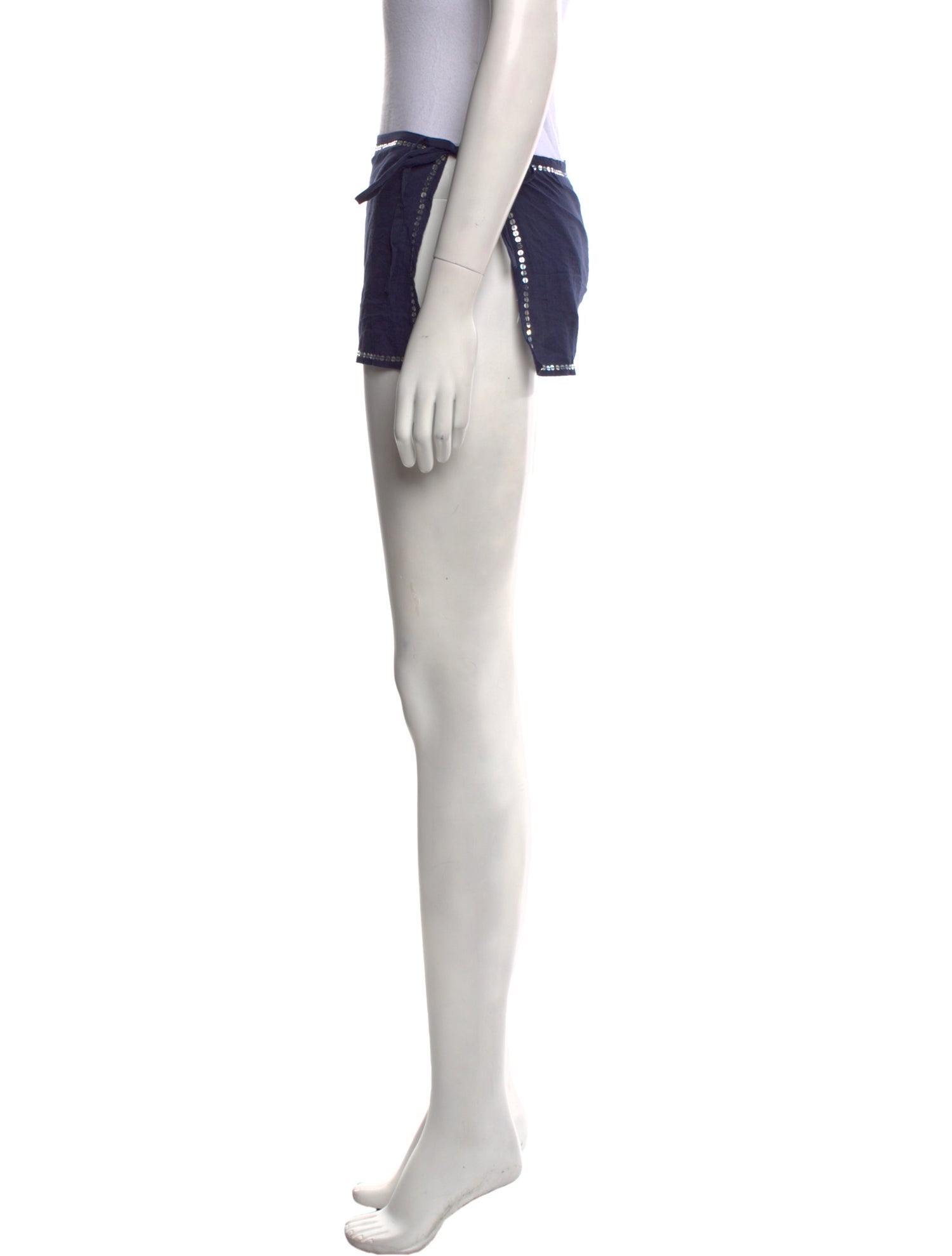 Gimaguas Sequin Embellishments Mini Skirt