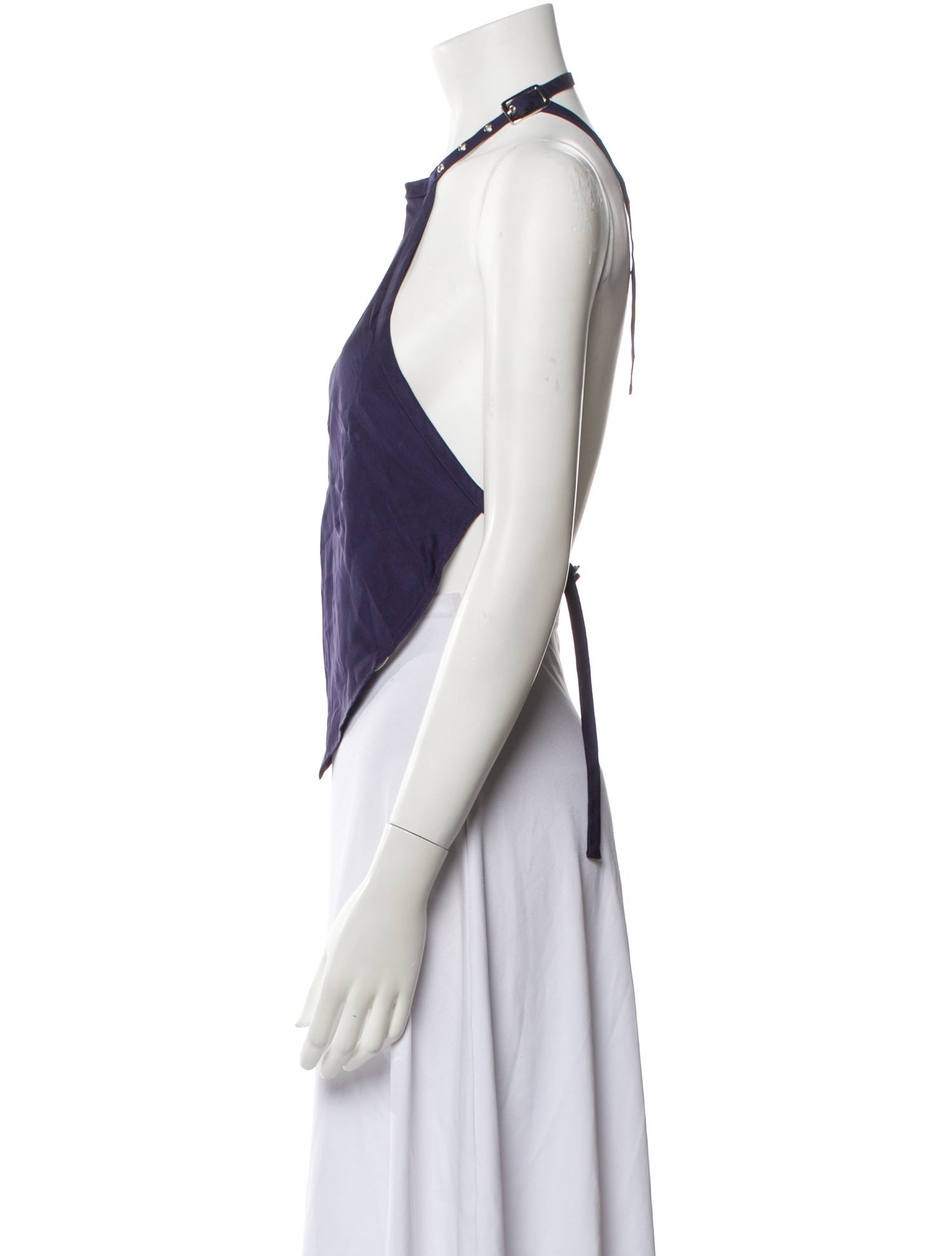 Gimaguas Halterneck Sleeveless Crop Top w/ Tags