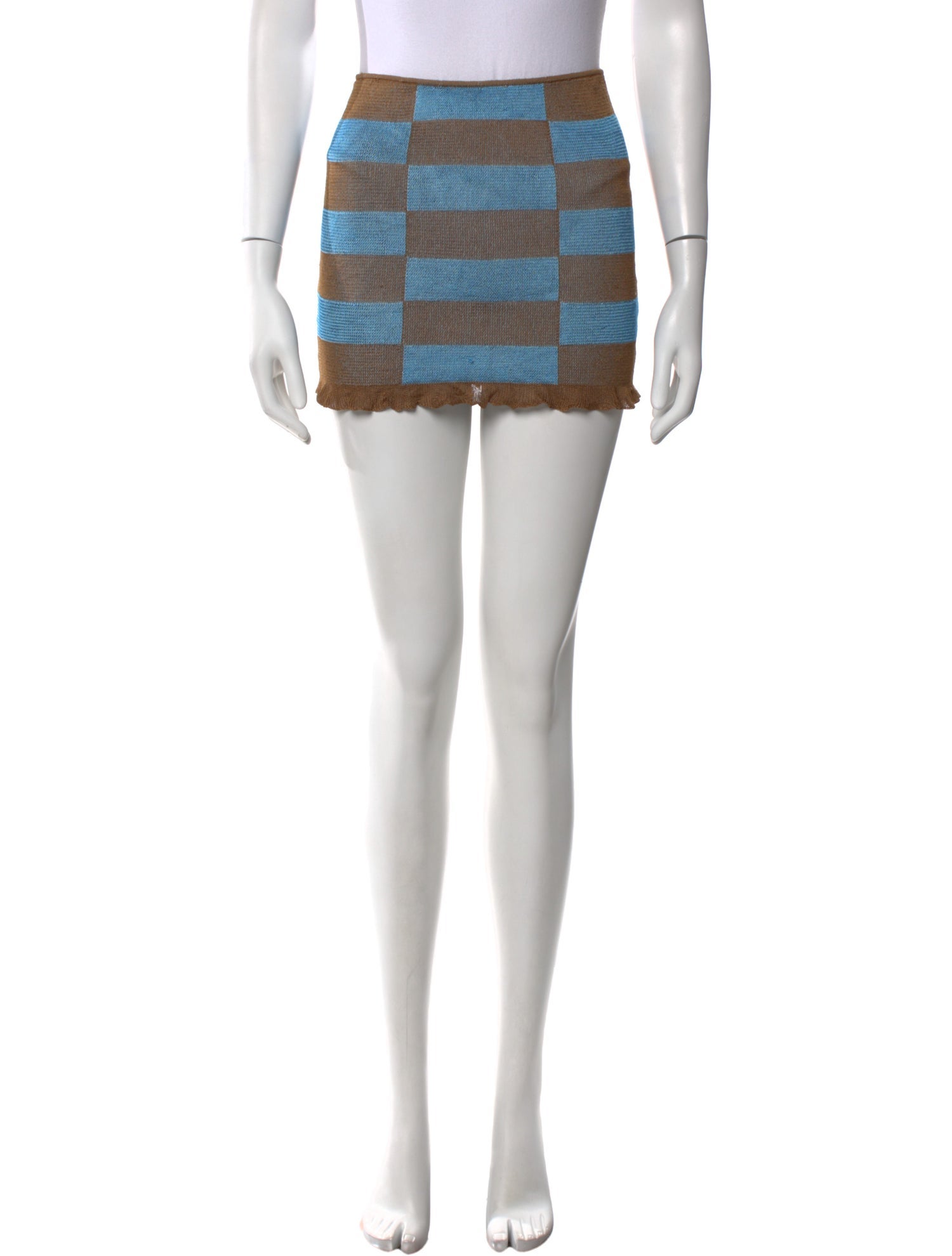 Gimaguas Striped Mini Skirt