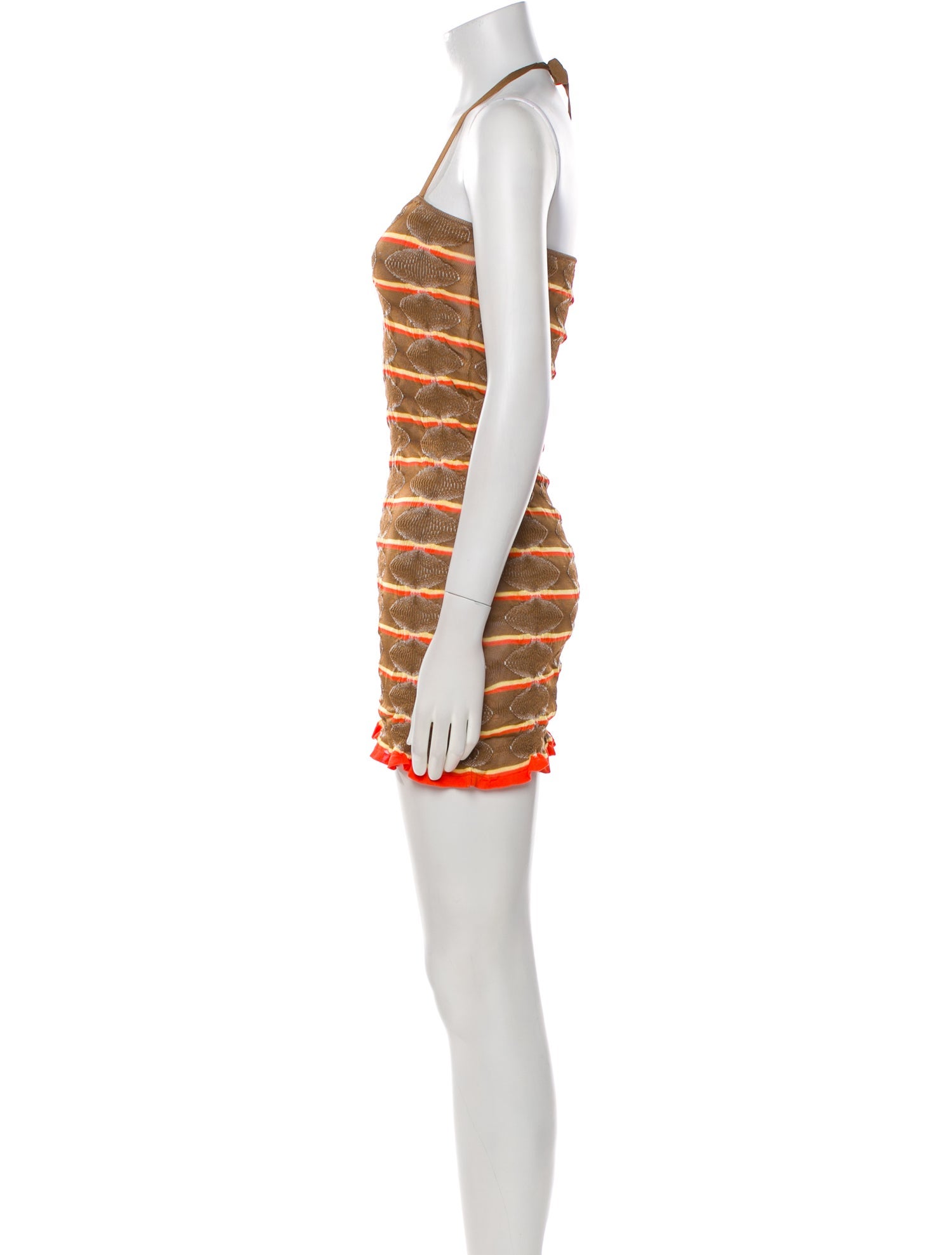 Gimaguas Striped Mini Dress