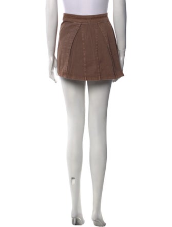 Gimaguas Distressed Accents Mini Skirt