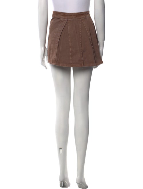 Gimaguas Distressed Accents Mini Skirt