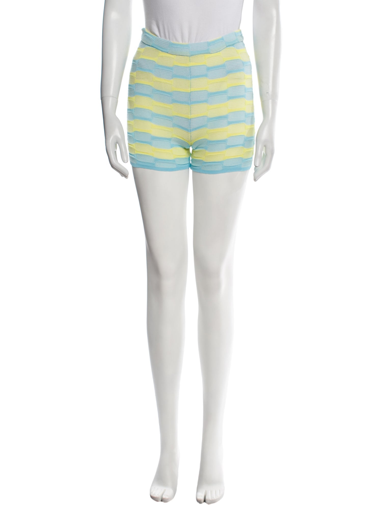 Gimaguas Striped Mini Shorts