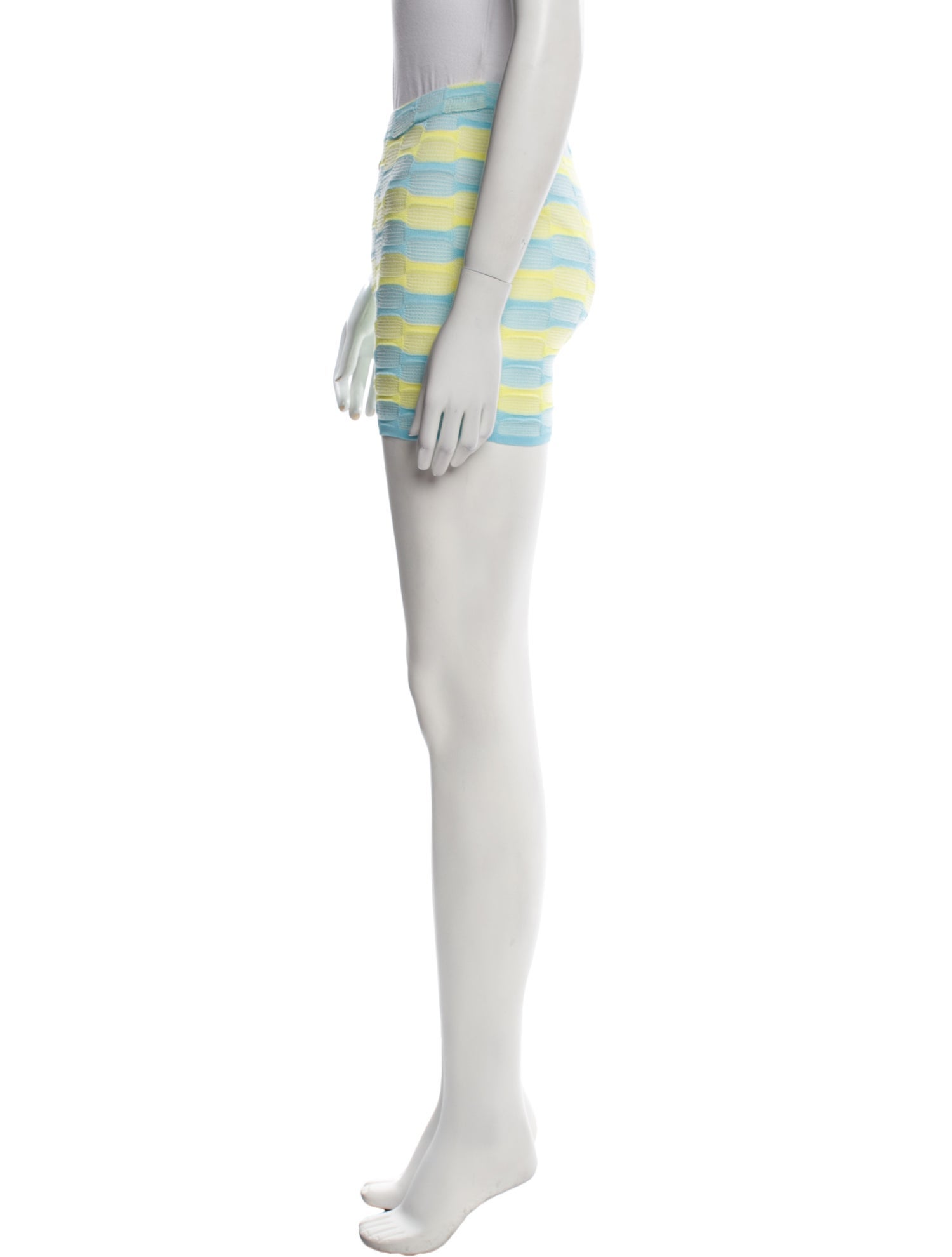 Gimaguas Striped Mini Shorts