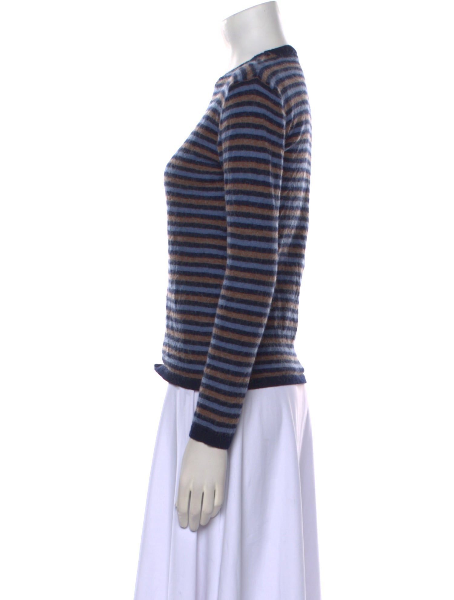 Gimaguas Striped Crew Neck Sweater