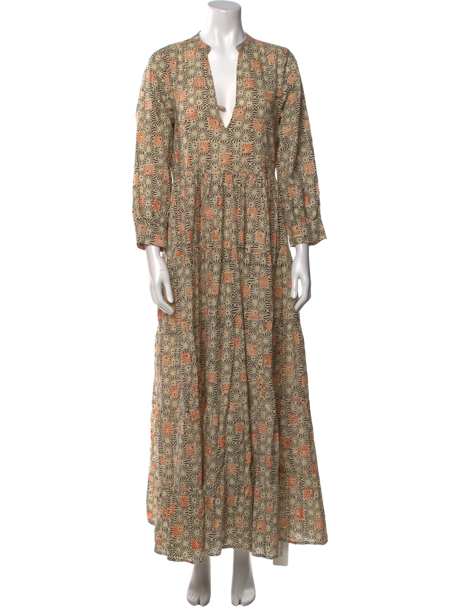 Gimaguas Floral Print Long Dress