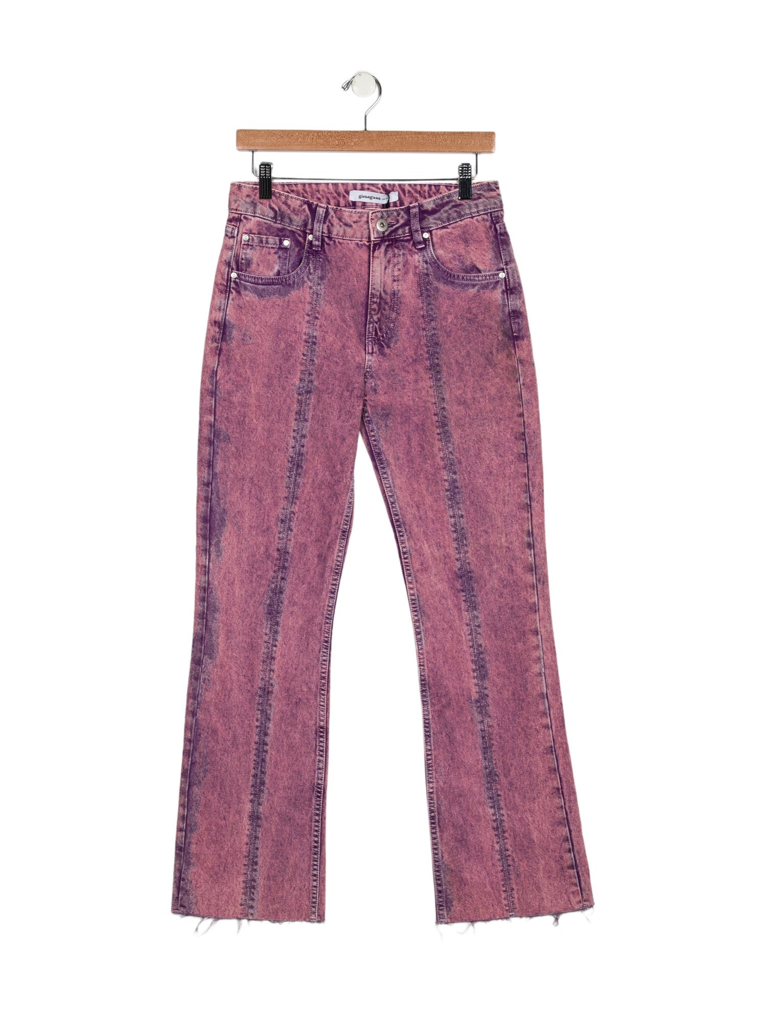 Gimaguas Mid-Rise Wide Leg Jeans