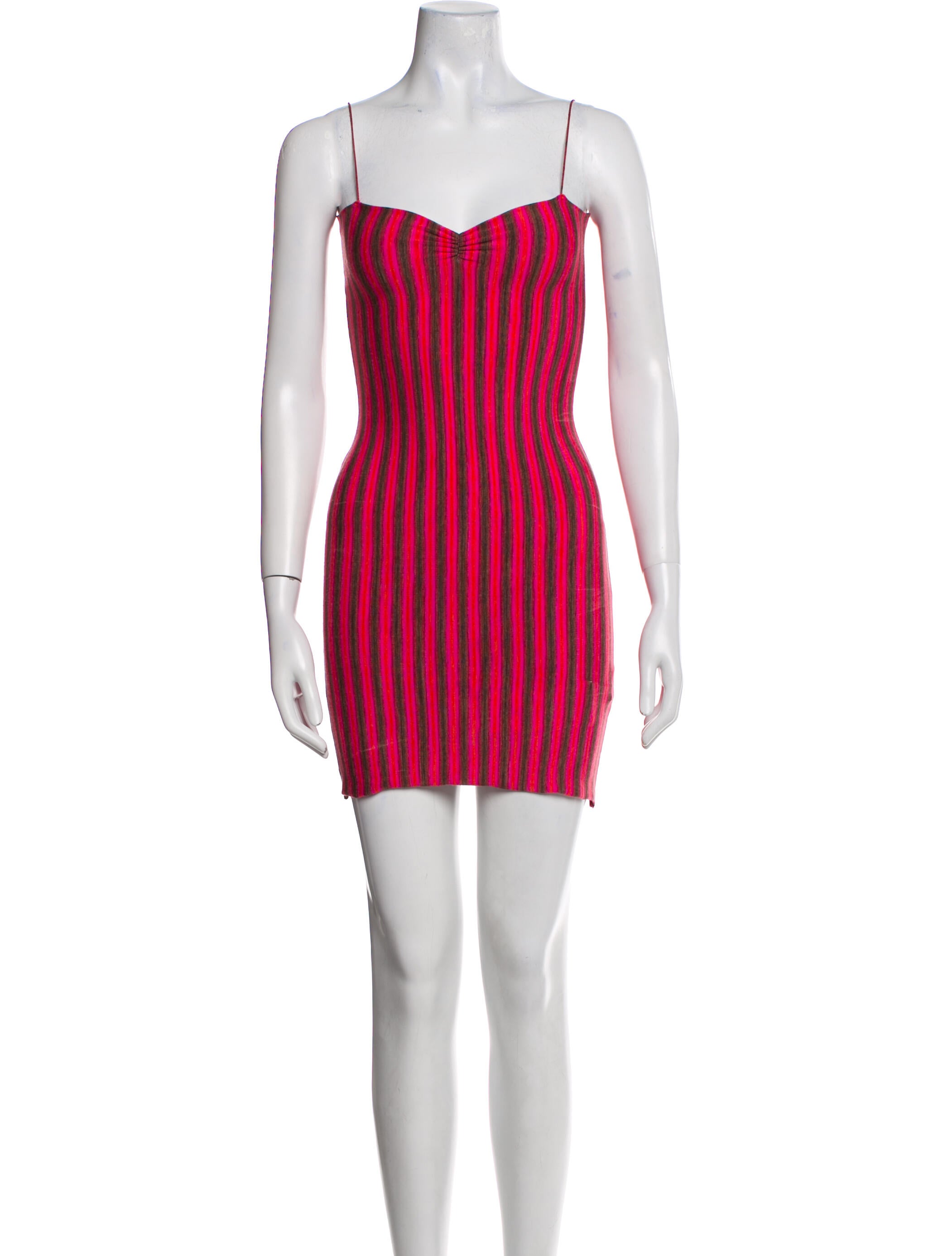 Gimaguas Striped Mini Dress