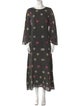 Gimaguas Polka Dot Print Long Dress