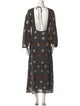 Gimaguas Polka Dot Print Long Dress