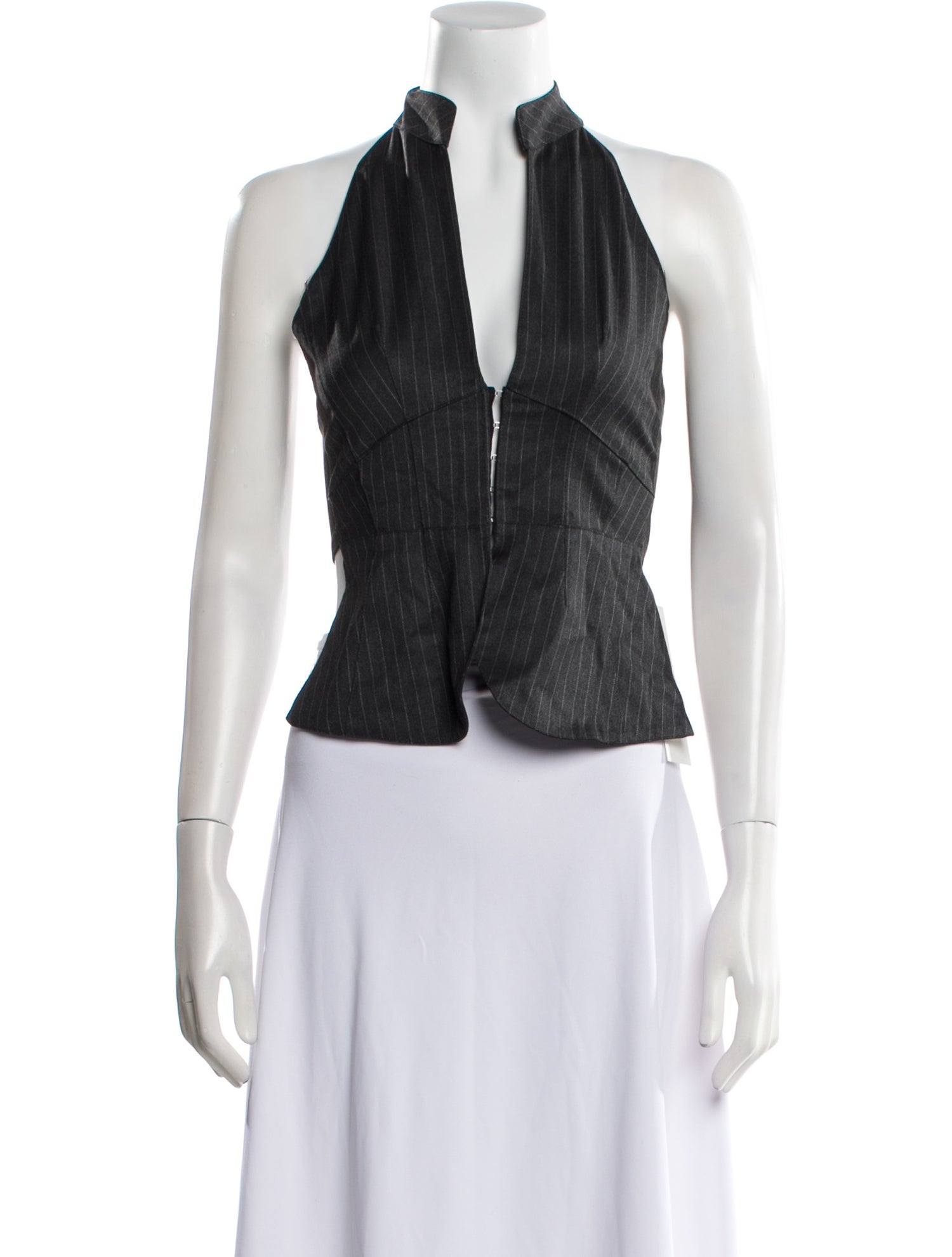 Gimaguas V-Neck Sleeveless Crop Top