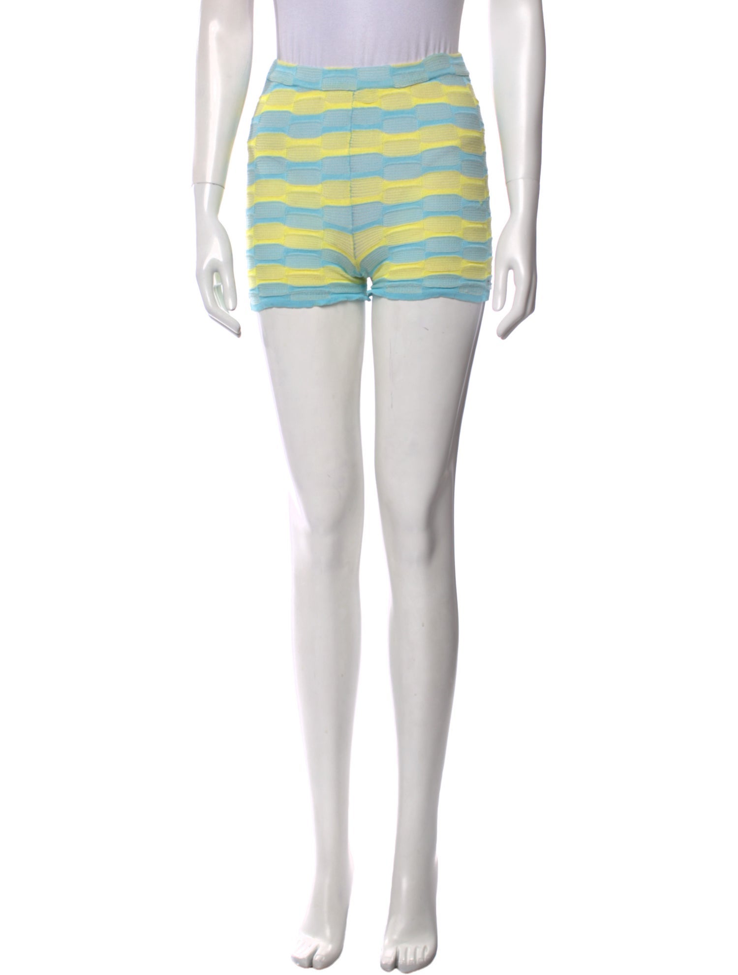 Gimaguas Striped Mini Shorts