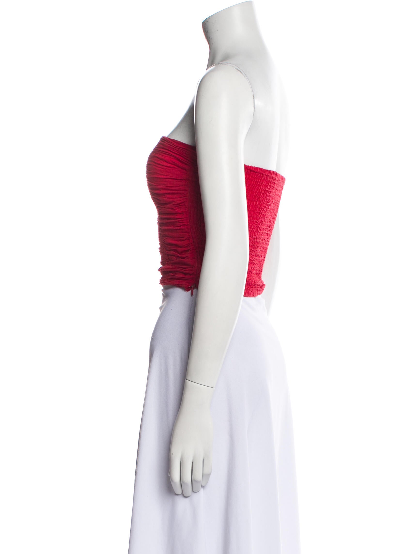 Gimaguas Strapless Crop Top