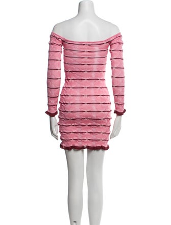 Gimaguas Striped Mini Dress
