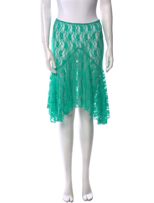 Gimaguas Lace Pattern Knee-Length Skirt