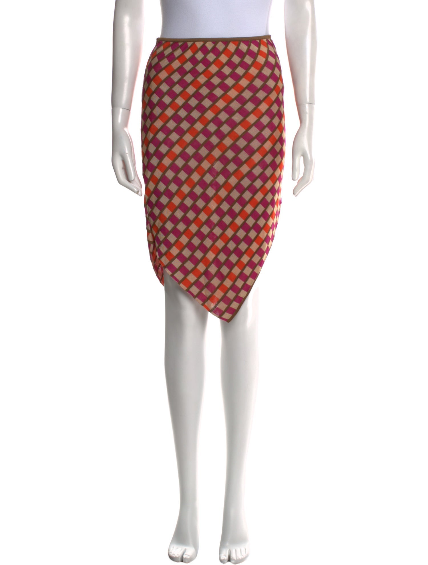 Gimaguas Printed Knee-Length Skirt