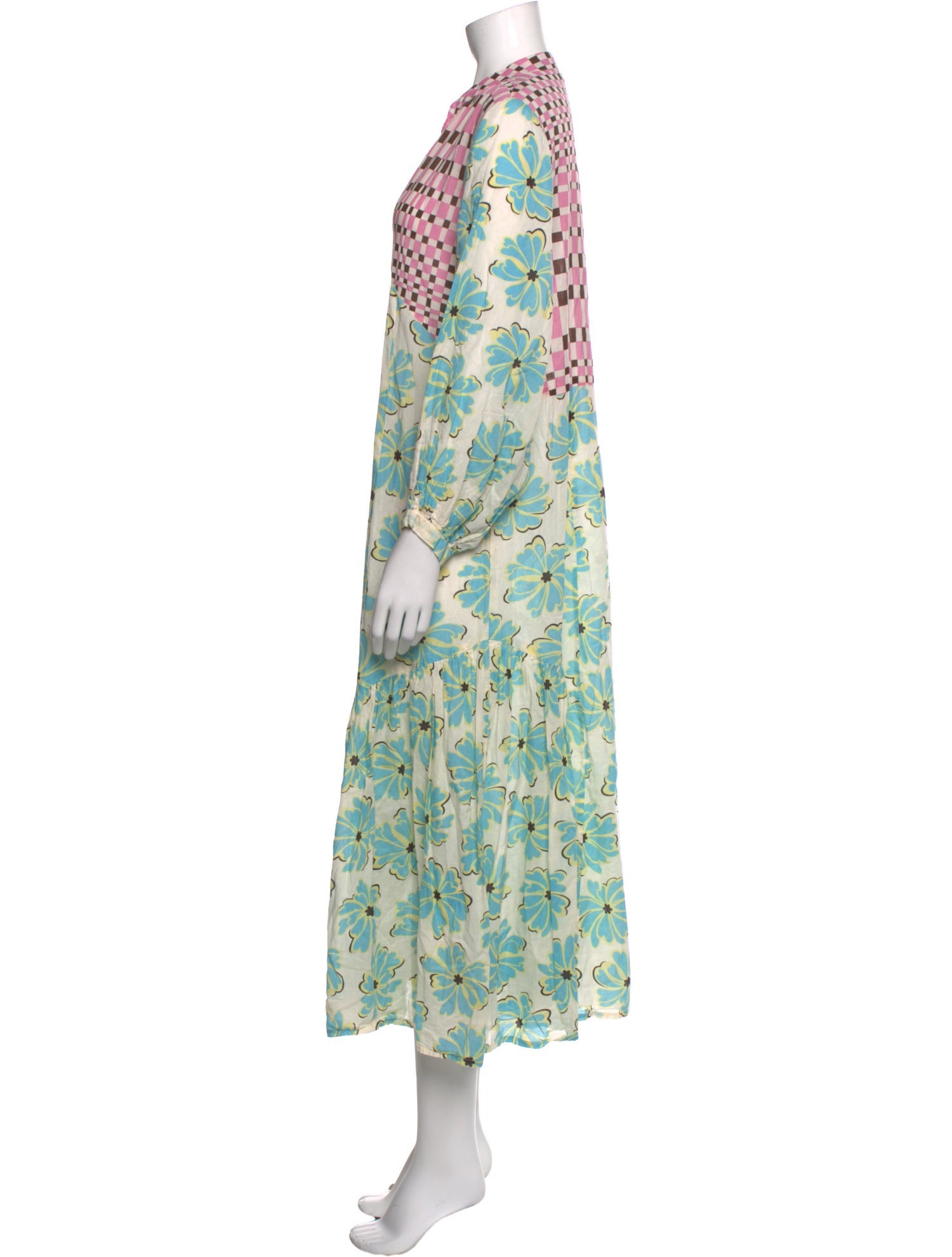 Gimaguas Floral Print Long Dress