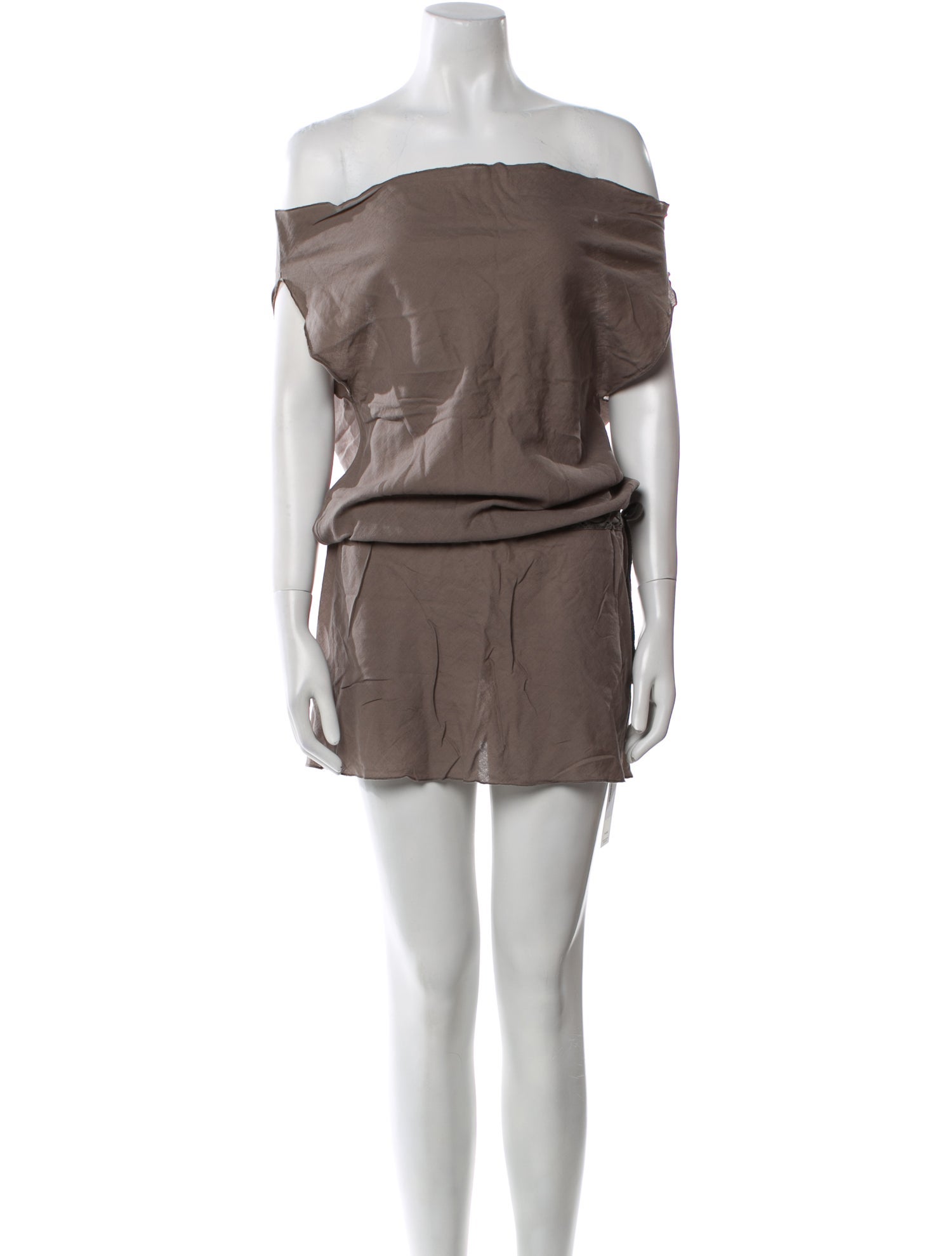 Gimaguas Off-The-Shoulder Mini Dress