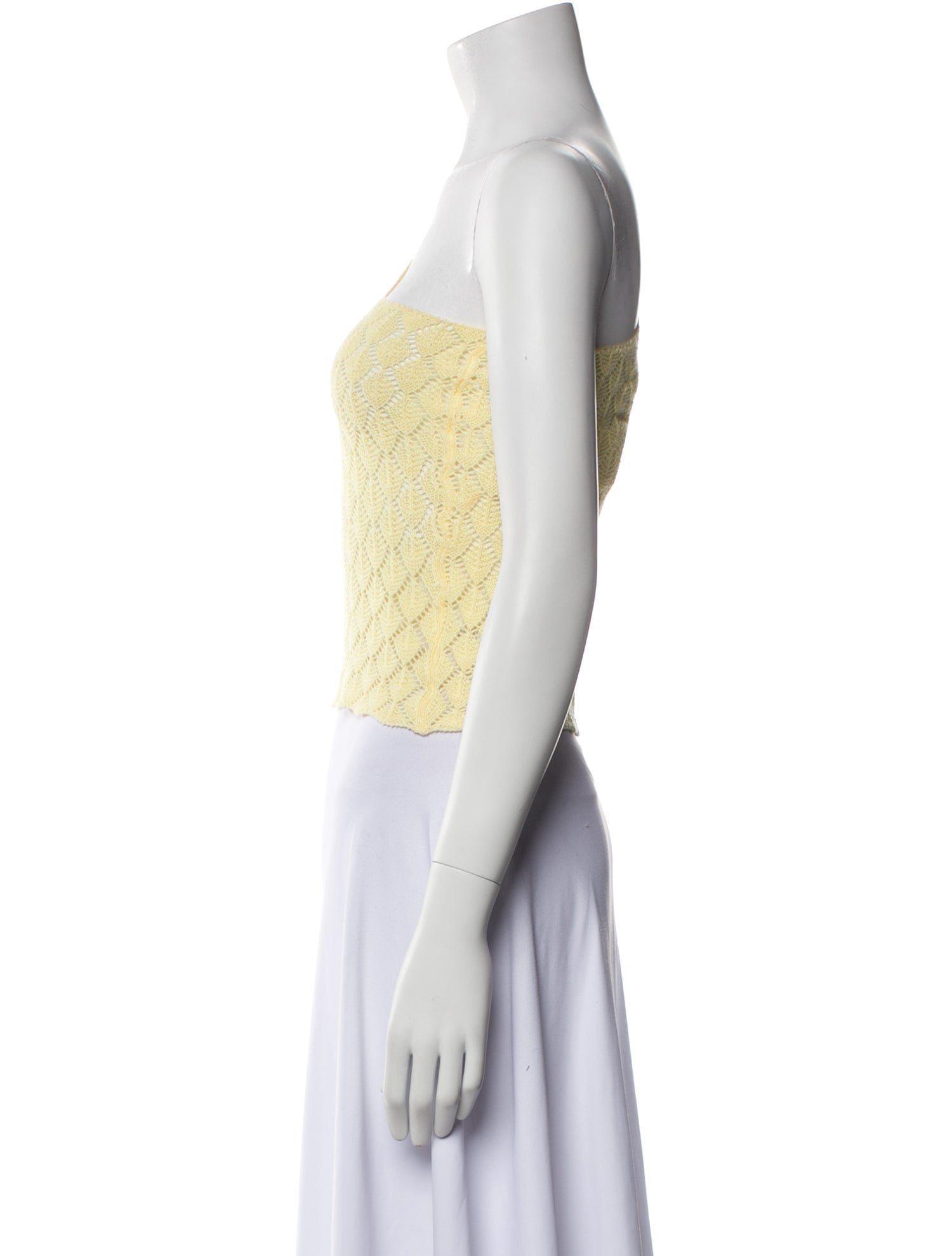 Gimaguas One-Shoulder Sleeveless Crop Top