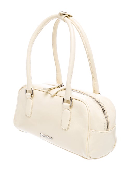 Gimaguas Leather Top Handle Bag