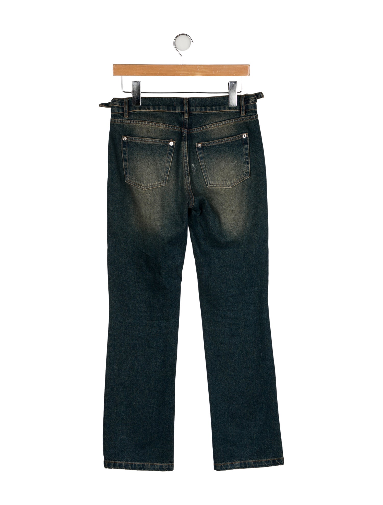 Gimaguas Mid-Rise Straight Leg Jeans